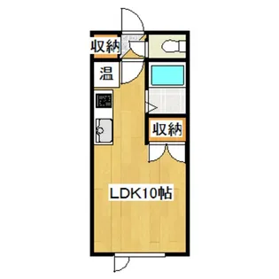 ハイツアクティブ【1階】の間取り