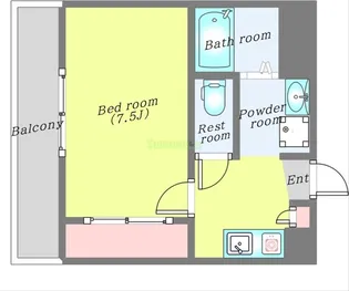 ベル・ドミール【3階】の間取り