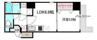 KatayamaBLDG25【6階】の間取り