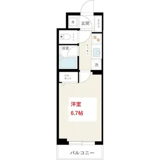 東京都大田区南馬込6【マンション】の間取り