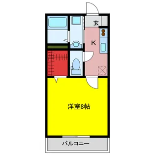 Roten Flusse【2階】の間取り