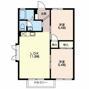 フェアパーク【1階】の間取り