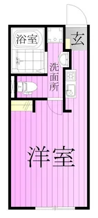 HASAI BUILDING 北千住【2階】の間取り