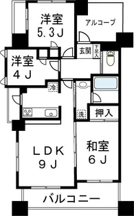 ナイス・エス・アリーナ川崎駅前通【4階】の間取り