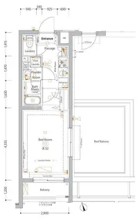 エストゥルース亀戸【5階】の間取り