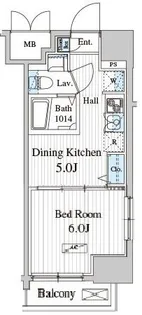 東京都台東区雷門2【マンション】の間取り