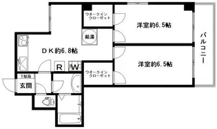 鴎川寮【5階】の間取り
