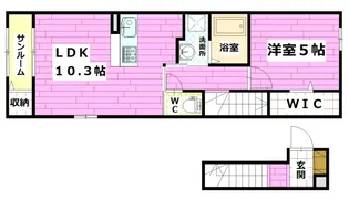 Y´s ミニョン【2階】の間取り