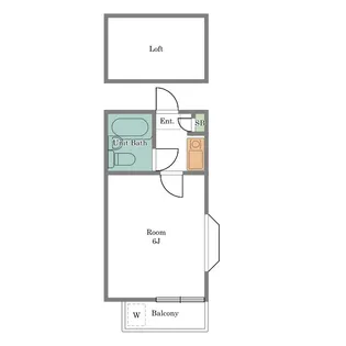 センチュリーハイツ【2階】の間取り