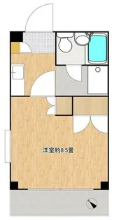 メゾンアサヒ【1階】の間取り