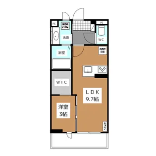 GLICINA【3階】の間取り