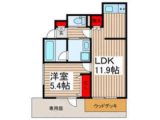 Sio【1階】の間取り