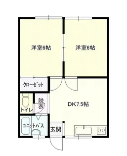 ル・ヴィラージュ【1階】の間取り