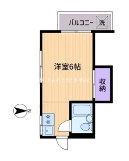 ユキハイツ【2階】の間取り