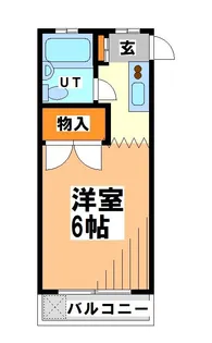 TUハイム【2階】の間取り