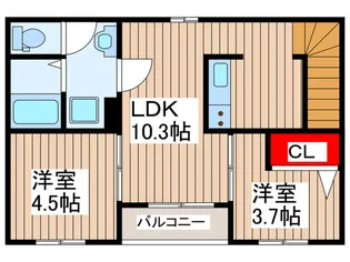 リーブルファイン宮本町の間取り