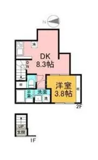CIEL ONE【2階】の間取り