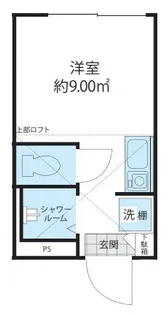 Shanti Casa四谷若葉【1階】の間取り