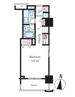 レグノ・セレーノ【6階】の間取り