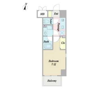 コルレオーネ・タワー三郷中央【2階】の間取り