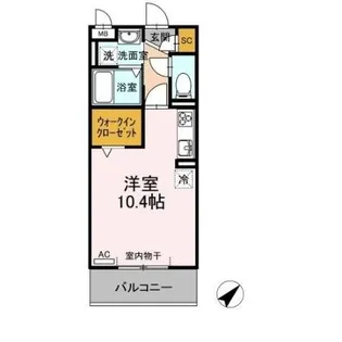 マルベリー【2階】の間取り