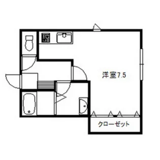 カーサポッポ【2階】の間取り