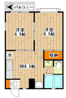 エントピアA【2階】の間取り