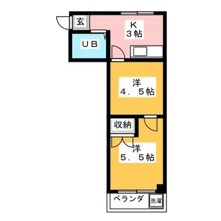 エルパソ【7階】の間取り