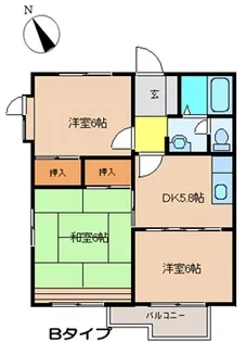 ロジュマンST【2階】の間取り