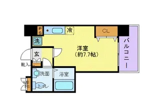 ミリオンステージ西早稲田壱番館【3階】の間取り