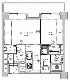 ライオンズアーバンシティ木場【4階】の間取り