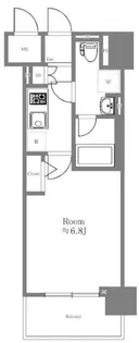 メインステージ蒲田V【7階】の間取り