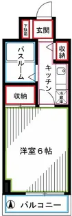 アメニティ・93【5階】の間取り