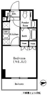 パークキューブ四谷三丁目【3階】の間取り