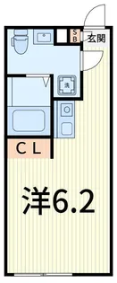 フィオーネ新小岩【2階】の間取り