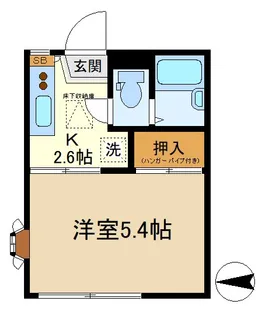 グリーンハイム【1階】の間取り