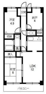 エルメゾン【0】【2階】の間取り