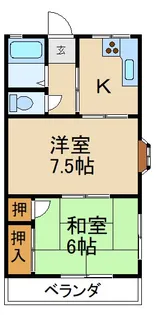 フェリシーダ石津【4階】の間取り