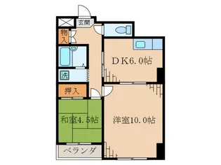 ユニレジデンス金町【3階】の間取り