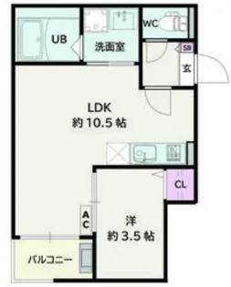 Jack harutaI【3階】の間取り