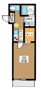 La vie武蔵野【1階】の間取り