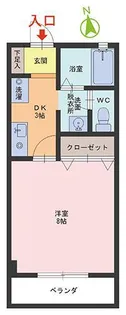 ヴィラ開発【1階】の間取り