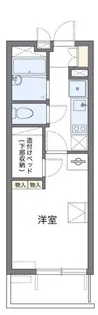 レオパレスKウッズII【2階】の間取り