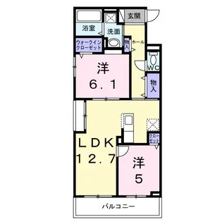 グラン・ステラータ【2階】の間取り
