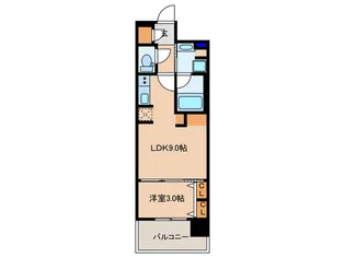 S-RESIDENCE天満橋ar【9階】の間取り