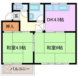 ソシアY【2階】の間取り