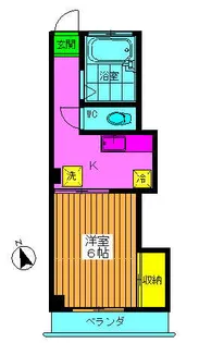 鈴木ハイツ【3階】の間取り