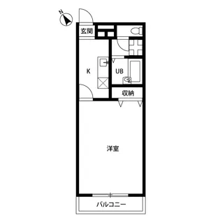 アムール クララ【2階】の間取り