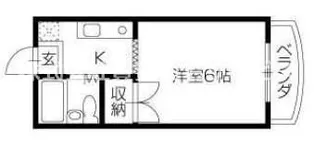 メゾン広島【2階】の間取り