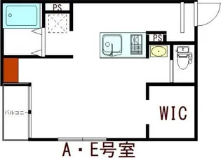 エスペランザ【2階】の間取り